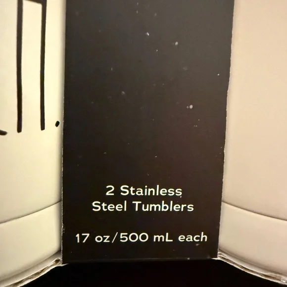 Rae Dunn Halloween Coffee Tumbler Set - Bad Witch & Good Witch - Picture 4 of 5